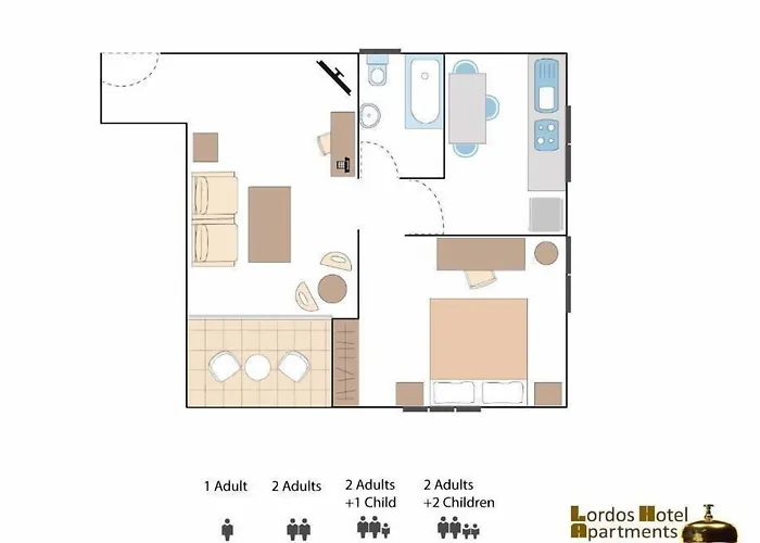 尼科西亚罗德斯公寓式酒店 3* 尼科西亚