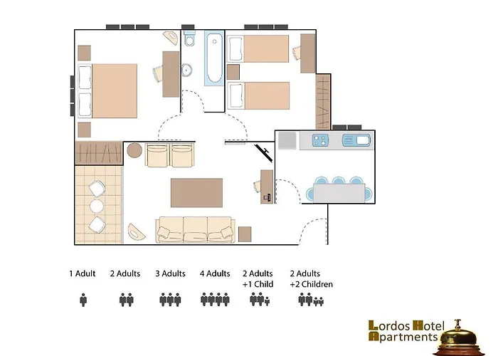 尼科西亚罗德斯公寓式酒店 3*